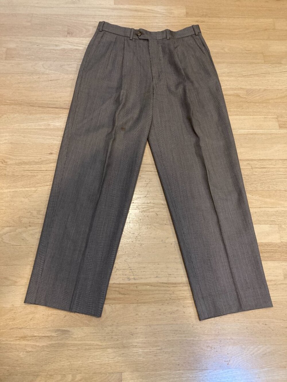 Men's Trousers, Risalto, Made In Italy,  Size 32 (Not Labeled), Medium Brown